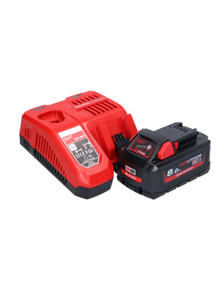 Milwaukee M18 FRAD2-801 Akku Winkelbohrmaschine 18 V 122 Nm Brushless + 1x Akku 8,0 Ah + Ladegerät