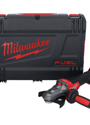 Milwaukee M18 FSAGF125XPDB-0X Akku Flachkopf Winkelschleifer 18 V 125 mm ( 4933478439 ) Brushless + HD Box - ohne Akku, ohne Ladegerät