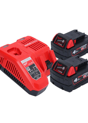 Polisseuse à batterie Milwaukee M18 FAP180-402 18 V 180 mm brushless + 2x batteries 4,0 Ah + chargeur