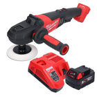 Milwaukee M18 FAP180-501 Polerka akumulatorowa 18 V 180 mm bezszczotkowa + 1x akumulator 5,0 Ah + ładowarka