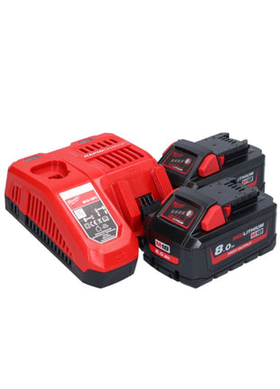 Milwaukee M18 FAP180-802 Akku Polierer 18 V 180 mm Brushless + 2x Akku 8,0 Ah + Ladegerät