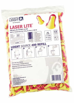 Zatyczki do uszu HONEYWELL HOWARD LEIGHT Laser Lite EN 352-2 SNR 35 dB ( 4000370329 )