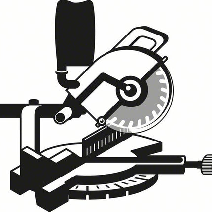 BOSCH Kreissägeblatt Außen-Ø 300 mm Zähnezahl 96 HLTCG ( 4000909151 )