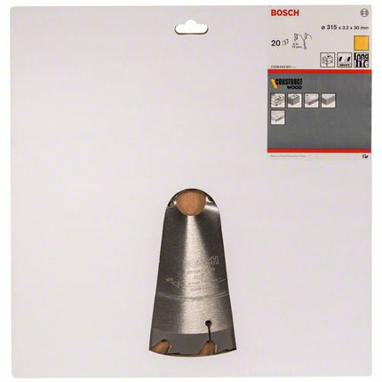 BOSCH Circular saw blade Outer Ø 315 mm Number of teeth 20 HB ( 4000909156 )