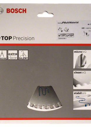 BOSCH Kreissägeblatt Außen-Ø 165 mm Zähnezahl 48 HLTCG ( 8000342274 )