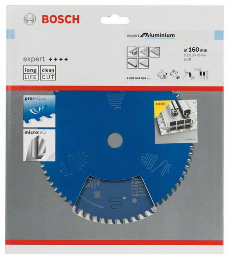 Lama circolare BOSCH Ø esterno 160 mm Numero di denti 52 HLTCG ( 4000815469 )