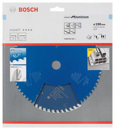 BOSCH Piła tarczowa Ø zewnętrzna 190 mm Liczba zębów 56 HLTCG ( 4000815470 )