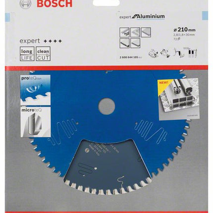 BOSCH circular saw blade outer Ø 210 mm number of teeth 72 HLTCG ( 8000342165 )