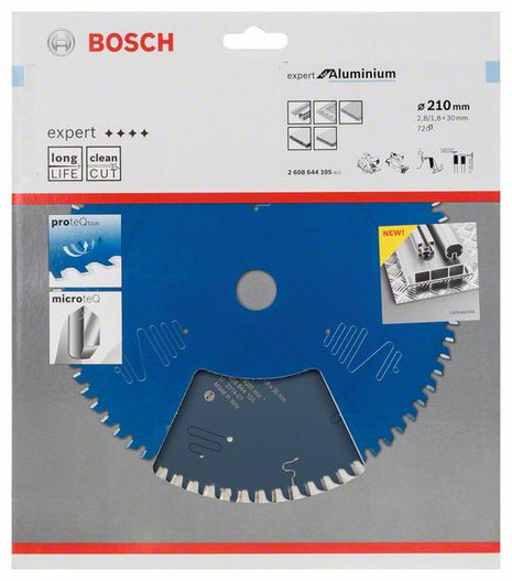 Lama circolare BOSCH Ø esterno 210 mm numero di denti 72 HLTCG ( 8000342165 )