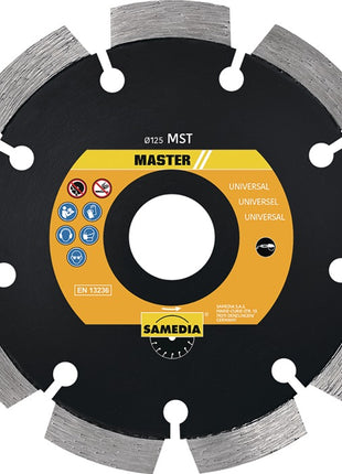 SAMEDIA Disque à tronçonner diamant MST D. 150 mm perçage de 22,23 mm ( 4000844267 )