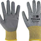HONEYWELL cut protection gloves Workeasy 13G GY PU A2/B size 10 grey/yellow ( 4000391463 )