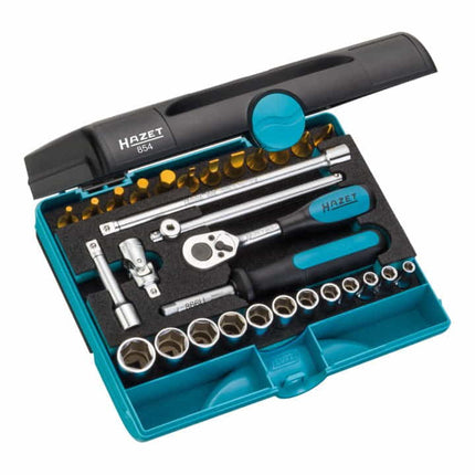 Juego de llaves de vaso HAZET 854 30 piezas 1/4 ″ ( 4000820539 )