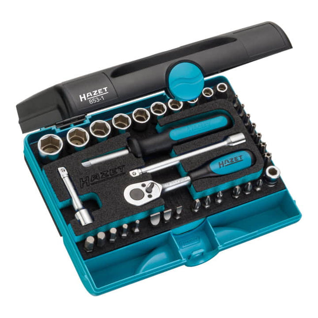 HAZET socket spanner set 853-1 36-piece 1/4 ″ ( 8000466968 )