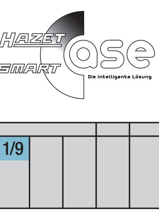 HAZET Steckschlüsselsatz 853-1 36-teilig 1/4 ″ ( 8000466968 )