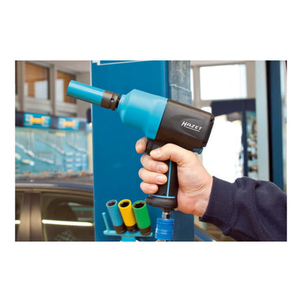 HAZET Llave de impacto neumática 9012EL-SPC 12,5 mm (1/2″) A4-kt. ( 4000898915 )