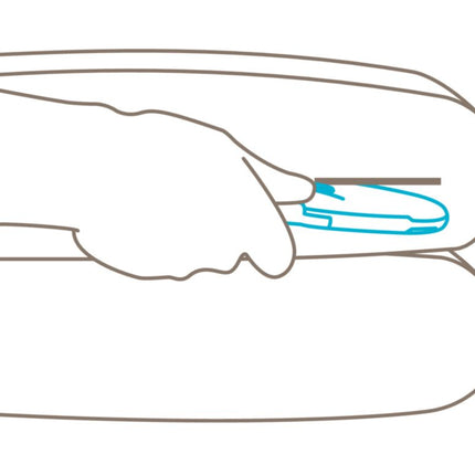 Coltello di sicurezza MARTOR SECUMAX EASYSAFE Lunghezza 207 mm Larghezza 10 mm Altezza 66 mm ( 4000817838 )