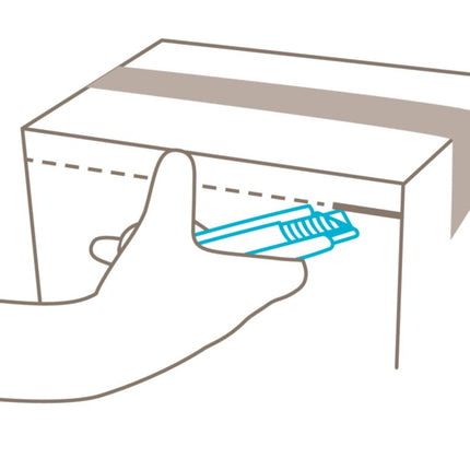 Coltello di sicurezza MARTOR SECUNORM 175 Lunghezza 109,5 mm Larghezza 13,5 mm Altezza 34 mm ( 4000817981 )