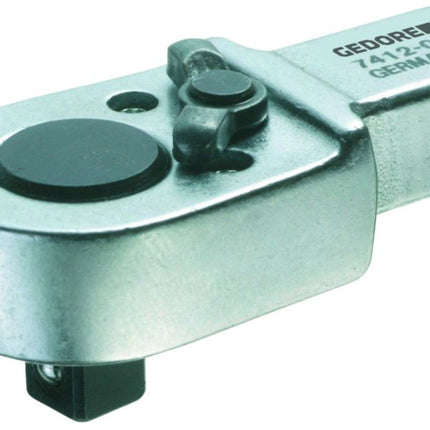 GEDORE Cricchetto 7412-00 1/4 ″ 9 x 12 mm ( 4000775257 )