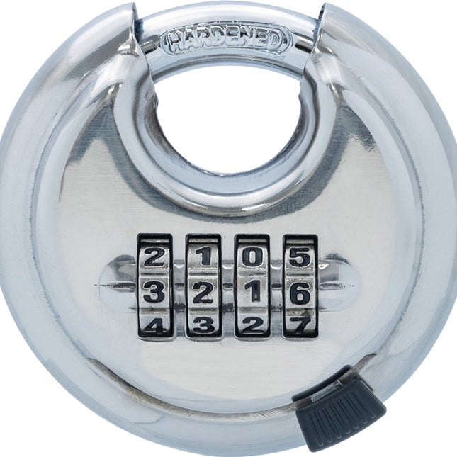 ABUS combination padlock TCDI1/70 RVS lock body width 25 mm ( 3000280274 )