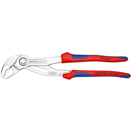 Pinze per pompe dell'acqua KNIPEX Cobra(R) Lunghezza 300 mm Larghezza di serraggio 60 mm ( 4000810705 )