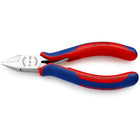 KNIPEX Electronics diagonal cutters length 130 mm shape 4 ( 4000794635 )
