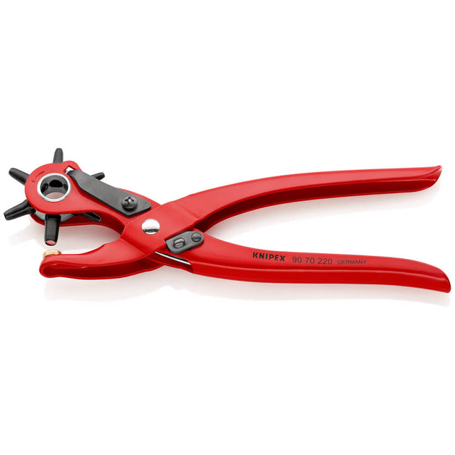 KNIPEX Revolving nose pliers Overall length 220 mm Opening spring ( 4000810620 )