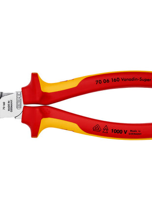 Cortadores laterales KNIPEX longitud 160 mm (4000810155)