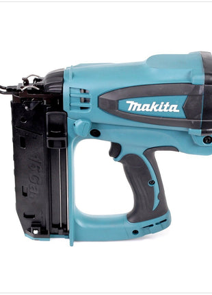 Makita GF 600 SE Akku Gas Stauchkopf Nagler 7,2 V im Koffer mit 2x BL7010 1,0 Ah Akku und DC07SA Ladegerät - Toolbrothers