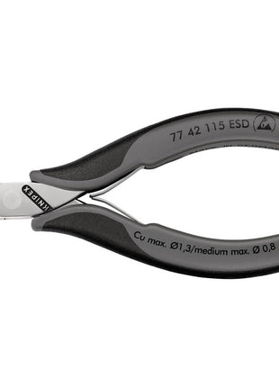 KNIPEX cortador lateral electrónico longitud 115 mm forma 4 (4000794633)