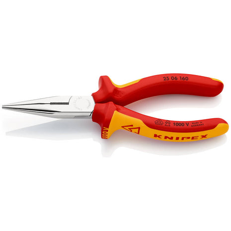 KNIPEX Flachrundzange DIN ISO 5745 Länge 160 mm flach/rund gerade ( 4000810325 )