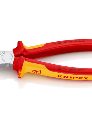 Cortadores laterales KNIPEX longitud 180 mm (4000810156)