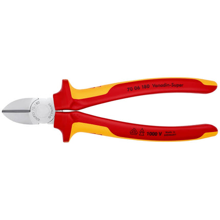 KNIPEX Diagonal cutters length 180 mm ( 4000810156 )