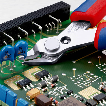 KNIPEX Pince coupante latérale électronique Super-Knips® INOX longueur 125 mm forme 0 ( 4000810503 )