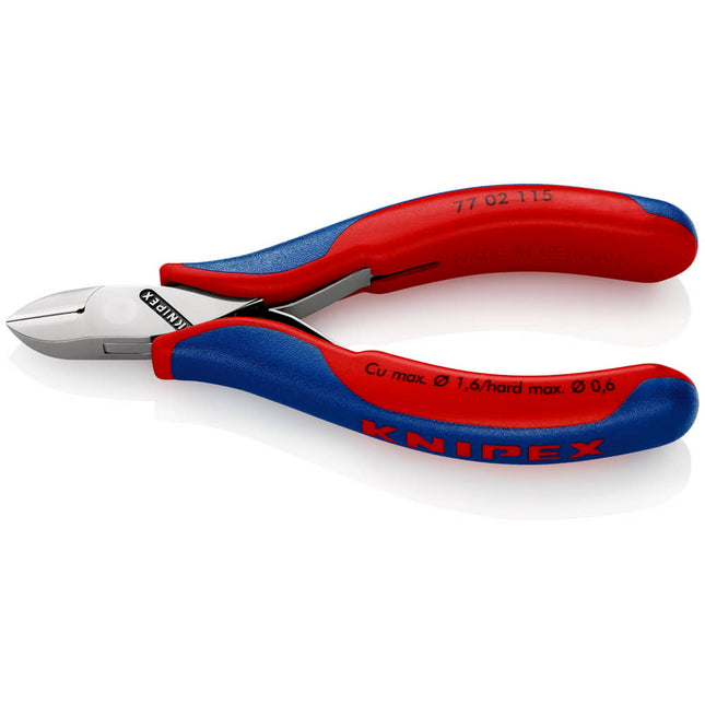 KNIPEX Electronics diagonal cutters length 115 mm shape 0 ( 4000810739 )