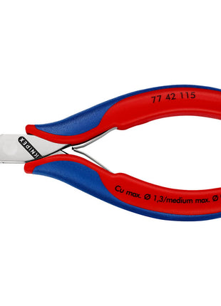 KNIPEX cortador lateral electrónico longitud 115 mm forma 4 (4000810742)