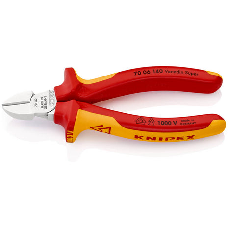 Cortador lateral KNIPEX longitud 140 mm (4000810154)