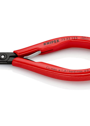 KNIPEX cortador lateral electrónico longitud 125 mm forma 2 (4000794622)