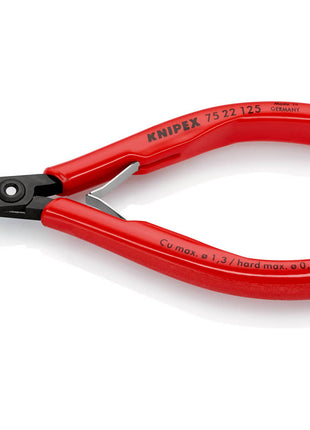 KNIPEX cortador lateral electrónico longitud 125 mm forma 2 (4000794622)