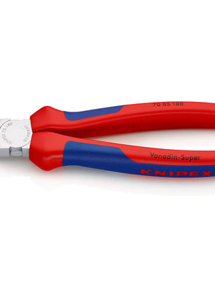 Cortadores laterales KNIPEX longitud 180 mm (4000810129)