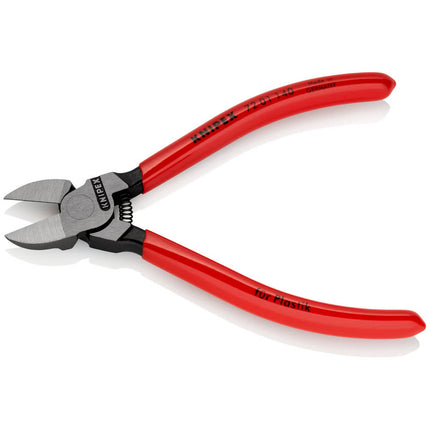 KNIPEX Szczypce tnące ukośne do tworzyw sztucznych Długość całkowita 140 mm ( 4000810177 )