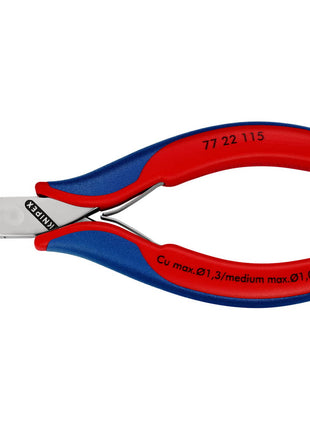 KNIPEX cortador lateral electrónico longitud 115 mm forma 2 (4000810741)