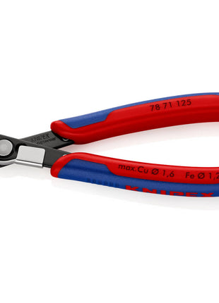 KNIPEX cortador lateral electrónico Super-Knips® longitud 125 mm forma 7 (4000810506)