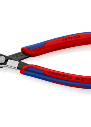 KNIPEX cortador lateral electrónico Super-Knips® longitud 125 mm forma 7 (4000810506)