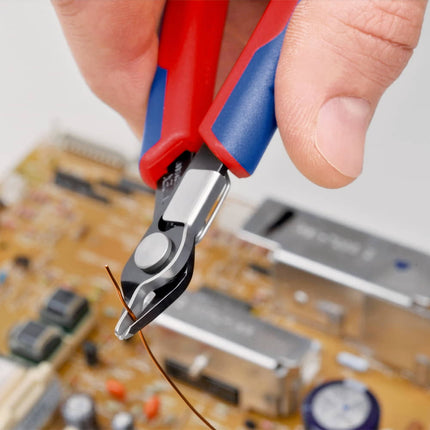 KNIPEX Pince coupante latérale électronique Super-Knips® longueur 125 mm forme 7 ( 4000810506 )