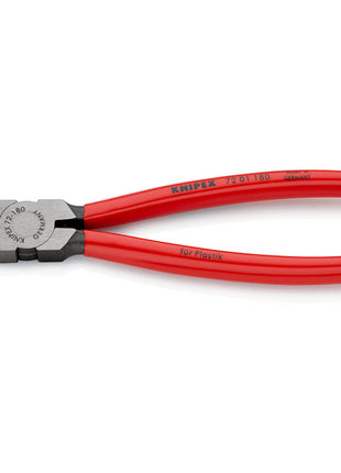 KNIPEX Seitenschneider für Kunststoffe Gesamtlänge 180 mm ( 4000794227 )