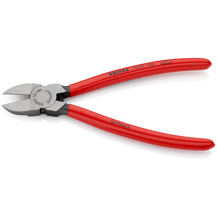 KNIPEX Diagonal cutters for plastics Overall length 180 mm ( 4000794227 )