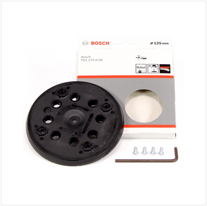 Bosch Schleifteller 125 mm passend zu Bosch PEX 270 A und PEX 270 AE ( 2608601169 )
