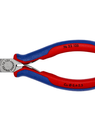 KNIPEX cortador lateral longitud 125 mm forma 2 facetas nº (4000794626)