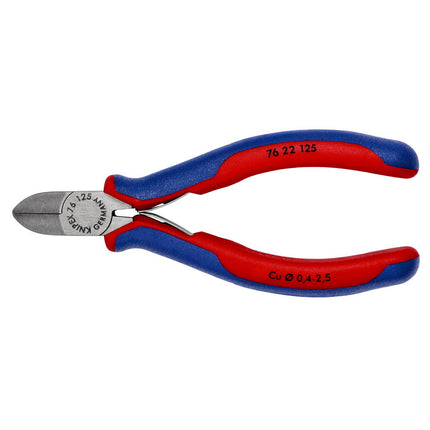 Frese diagonali KNIPEX lunghezza 125 mm forma 2 smussata no ( 4000794626 )