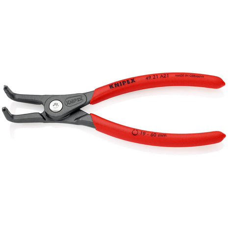 Pinze per anelli di sicurezza esterni KNIPEX A 21 per alberi Ø 19 - 60 mm ( 4000810575 )